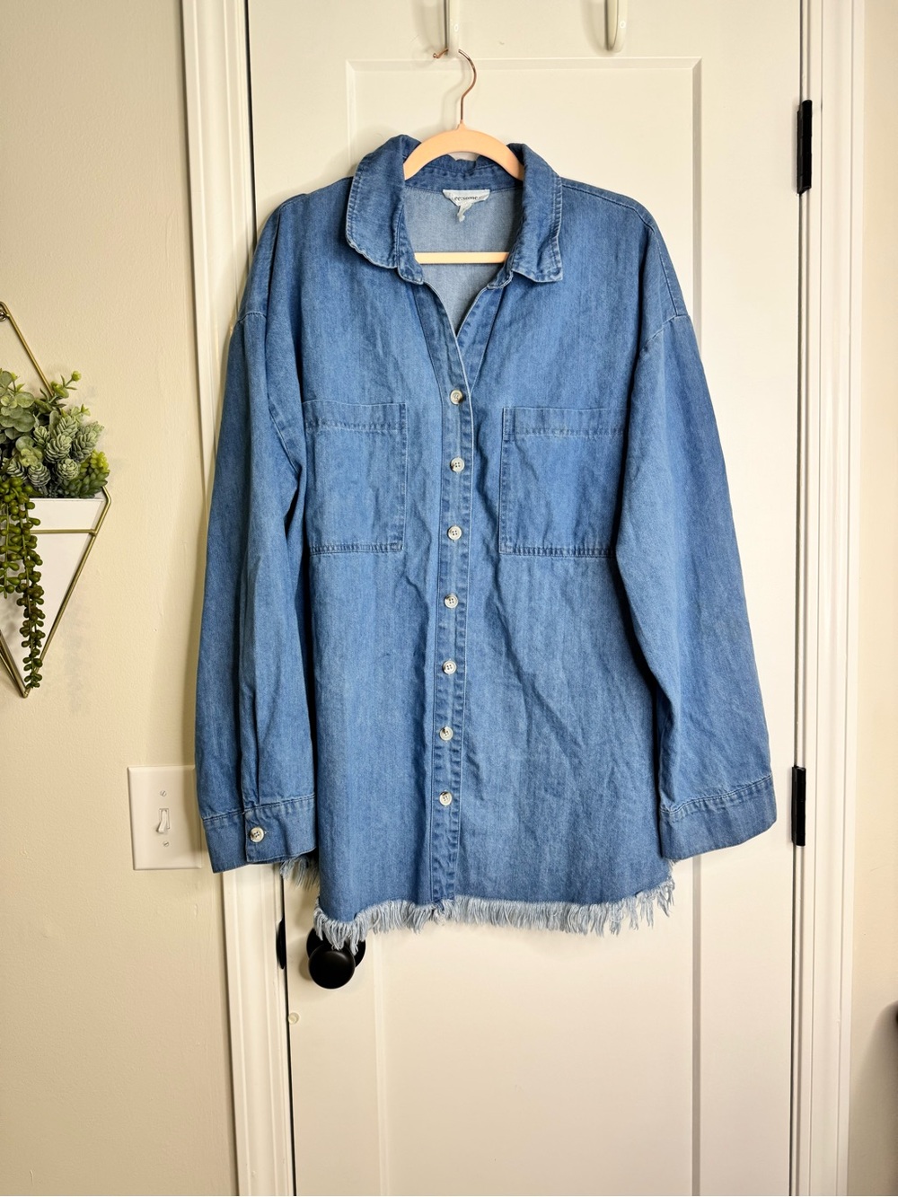 ee:some Denim Tunic/Shacket